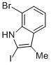 7-bromo-2-iodo-3-methyl-1H-indole