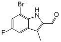 7-bromo-5-fluoro-3-methyl-1H-indole-2-carbaldehyde