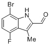 7-bromo-4-fluoro-3-methyl-1H-indole-2-carbaldehyde