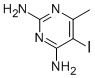 5-iodo-6-methylpyrimidine-2,4-diamine