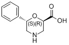 trans-6-phenylmorpholine-2-carboxylic acid