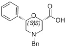 cis-4-benzyl-6-phenylmorpholine-2-carboxylic acid