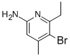 5-bromo-6-ethyl-4-methylpyridin-2-amine