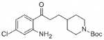 tert-butyl 4-(3-(2-amino-4-chlorophenyl)-3-oxopropyl)piperidine-1-carboxylate