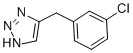 4-(3-chlorobenzyl)-1H-1,2,3-triazole