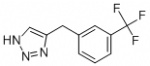 4-(3-(trifluoromethyl)benzyl)-1H-1,2,3-triazole