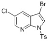 3-bromo-5-chloro-1-tosyl-1H-pyrrolo[2,3-b]pyridine