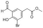 methyl 2-(3-bromo-5-formyl-4-hydroxyphenyl)acetate