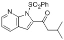 3-methyl-1-(1-(phenylsulfonyl)-1H-pyrrolo[2,3-b]pyridin-2-yl)butan-1-one