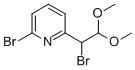 2-bromo-6-(1-bromo-2,2-dimethoxyethyl)pyridine