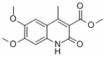 methyl 6,7-dimethoxy-4-methyl-2-oxo-1,2-dihydroquinoline-3-carboxylate