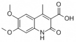 6,7-dimethoxy-4-methyl-2-oxo-1,2-dihydroquinoline-3-carboxylic acid