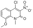 4-chloro-8-methoxy-1-methyl-3-nitroquinolin-2(1H)-one