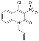 1-allyl-4-chloro-3-nitroquinolin-2(1H)-one1-allyl-4-chloro-3-nitroquinolin-2(1H)-one