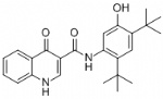 N-(2,4-di-tert-butyl-5-hydroxyphenyl)-4-oxo-1,4-dihydroquinoline-3-carboxamide