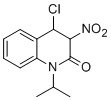 4-chloro-1-isopropyl-3-nitro-3,4-dihydroquinolin-2(1H)-one