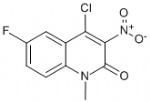 4-chloro-6-fluoro-1-methyl-3-nitroquinolin-2(1H)-one