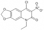 1-chloro-5-methyl-2-nitro-6,7-dihydropyrido[3,2,1-ij]quinolin-3(5H)-one