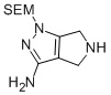 1-((2-(trimethylsilyl)ethoxy)methyl)-1,4,5,6-tetrahydropyrrolo[3,4-c]pyrazol-3-amine