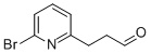 3-(6-bromopyridin-2-yl)propanal