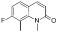 7-fluoro-1,8-dimethylquinolin-2(1H)-one