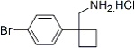 C-[1-(4-Bromo-phenyl)-cyclobutyl]-methylamine, hydrochloride