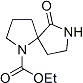 6-Oxo-1,7-diaza-spiro[4.4]nonane-1-carboxylic acid ethyl ester