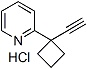 2-(1-Ethynyl-cyclobutyl)-pyridine,hydrochloride