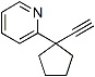 2-(1-Ethynyl-cyclopentyl)-pyridine