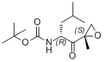 tert-butyl ((R)-4-methyl-1-((S)-2-methyloxiran-2-yl)-1-oxopentan-2-yl)carbamate