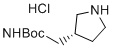 tert-butyl (S)-(pyrrolidin-3-ylmethyl)carbamate hydrochloride