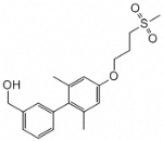 (2',6'-dimethyl-4'-(3-(methylsulfonyl)propoxy)-[1,1'-biphenyl]-3-yl)methanol