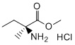 methyl (S)-2-amino-2-methylbutanoate hydrochloride