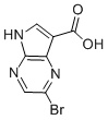 2-bromo-5H-pyrrolo[2,3-b]pyrazine-7-carboxylic acid