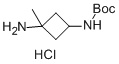 tert-butyl (3-amino-3-methylcyclobutyl)carbamate hydrochloride