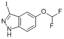 5-(difluoromethoxy)-3-iodo-1H-indazole