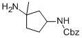 benzyl (3-amino-3-methylcyclopentyl)carbamate