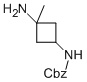 benzyl (3-amino-3-methylcyclobutyl)carbamate